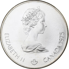 Canada, Elizabeth II, 5 Dollars, 1976 Olympics - Platform Diver, 1976, Ottawa