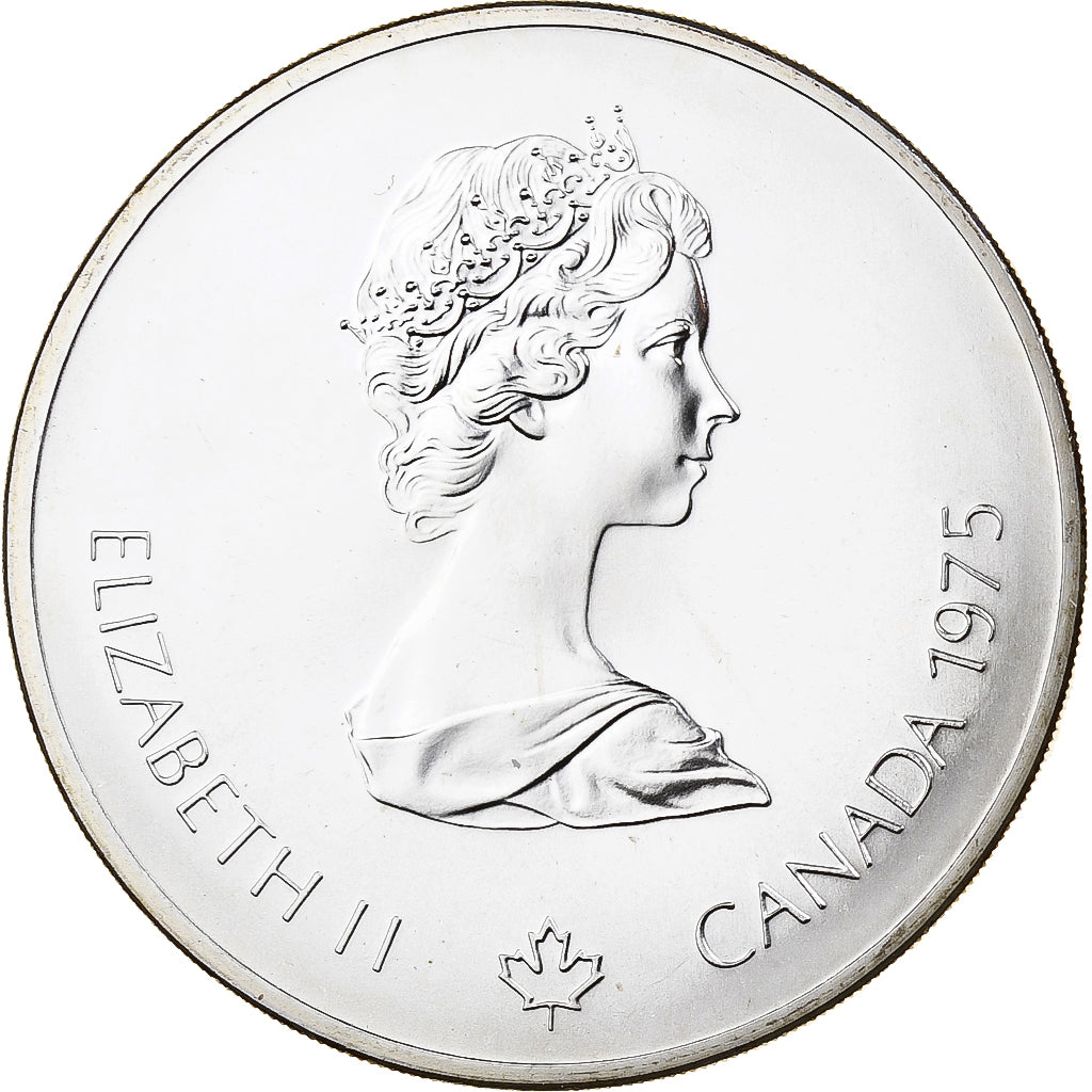 Canada, Elizabeth II, 10 Dollars, 1976 Olympics - Canoeing, 1976, Ottawa