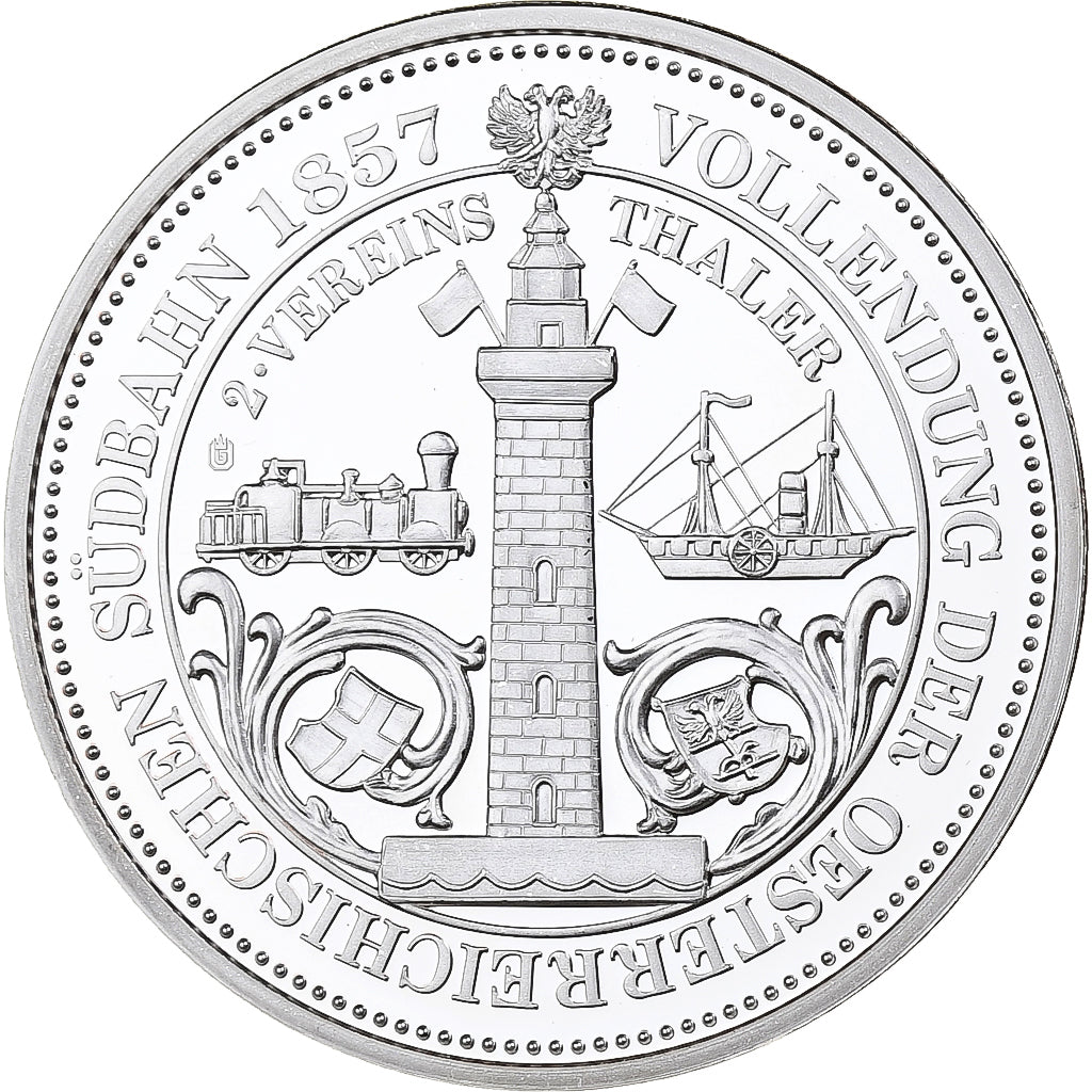 Autriche, Médaille, Franz Joseph I, Réplique de 2 Thaler de 1857, 2006