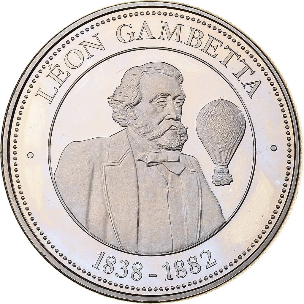 Frankrijk, Medaille, Collection Panthéon, Léon Gambetta, Utrecht