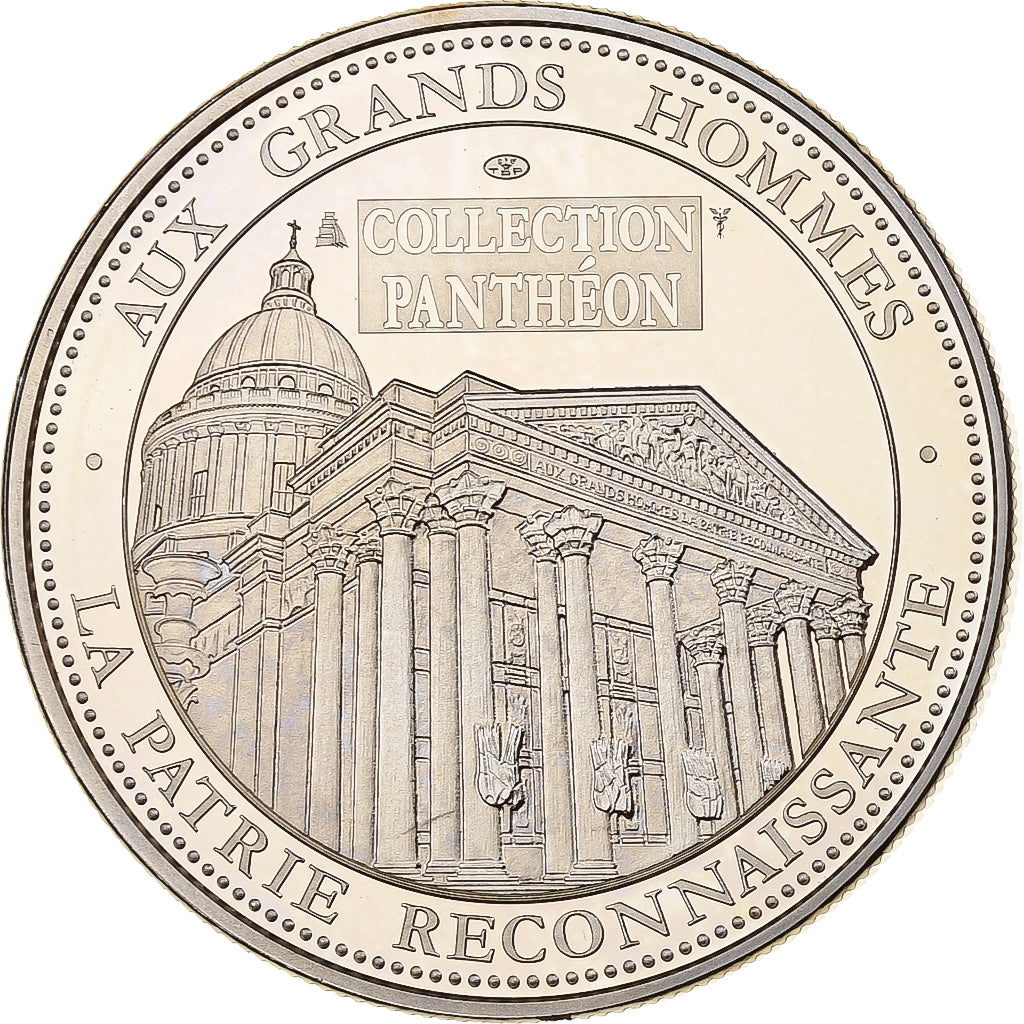 Frankreich, Medaille, Collection Panthéon, Jean Moulin, Utrecht, Kupfer-Nickel
