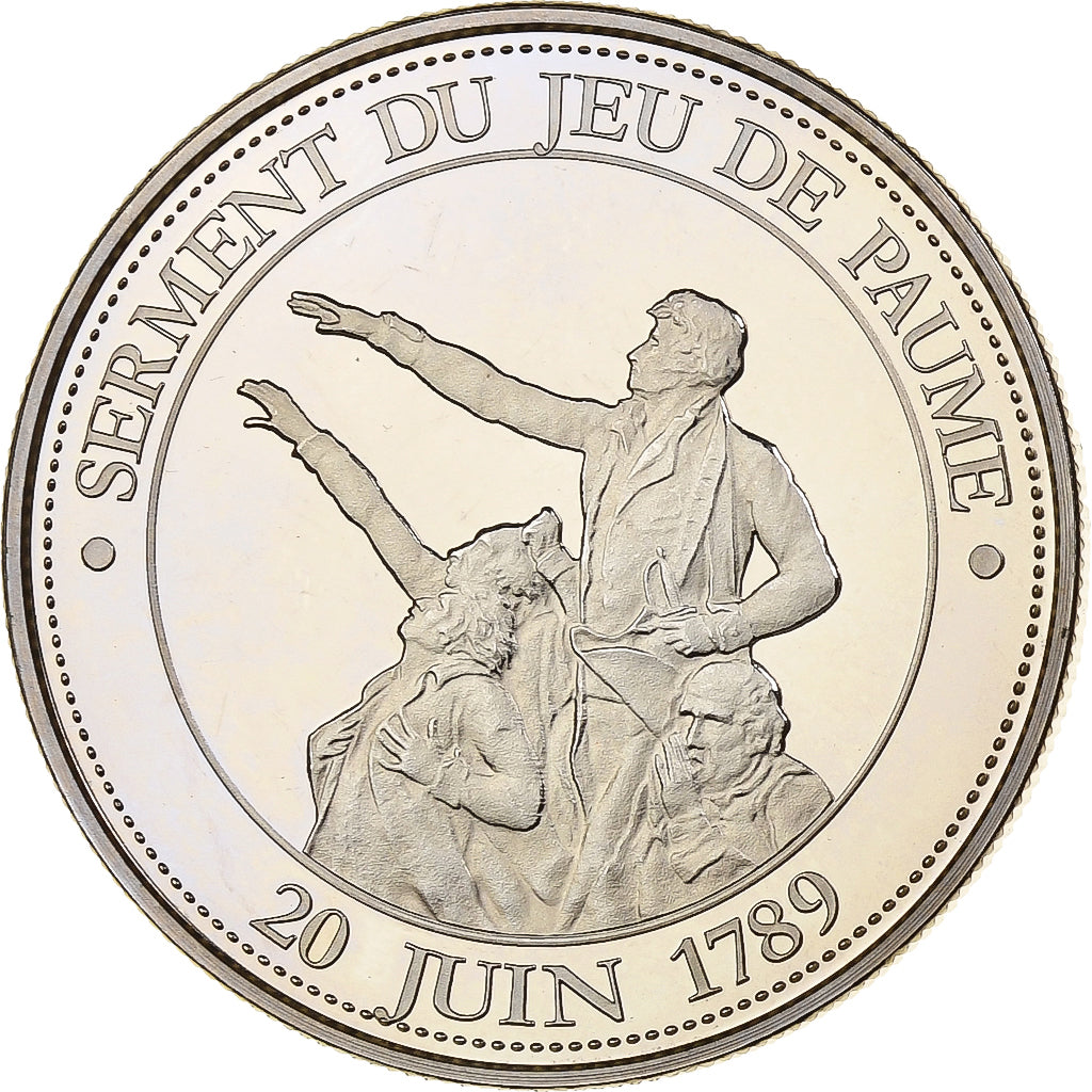 Francia, medaglia, Révolution Française, Serment du Jeu de Paume, Utrecht