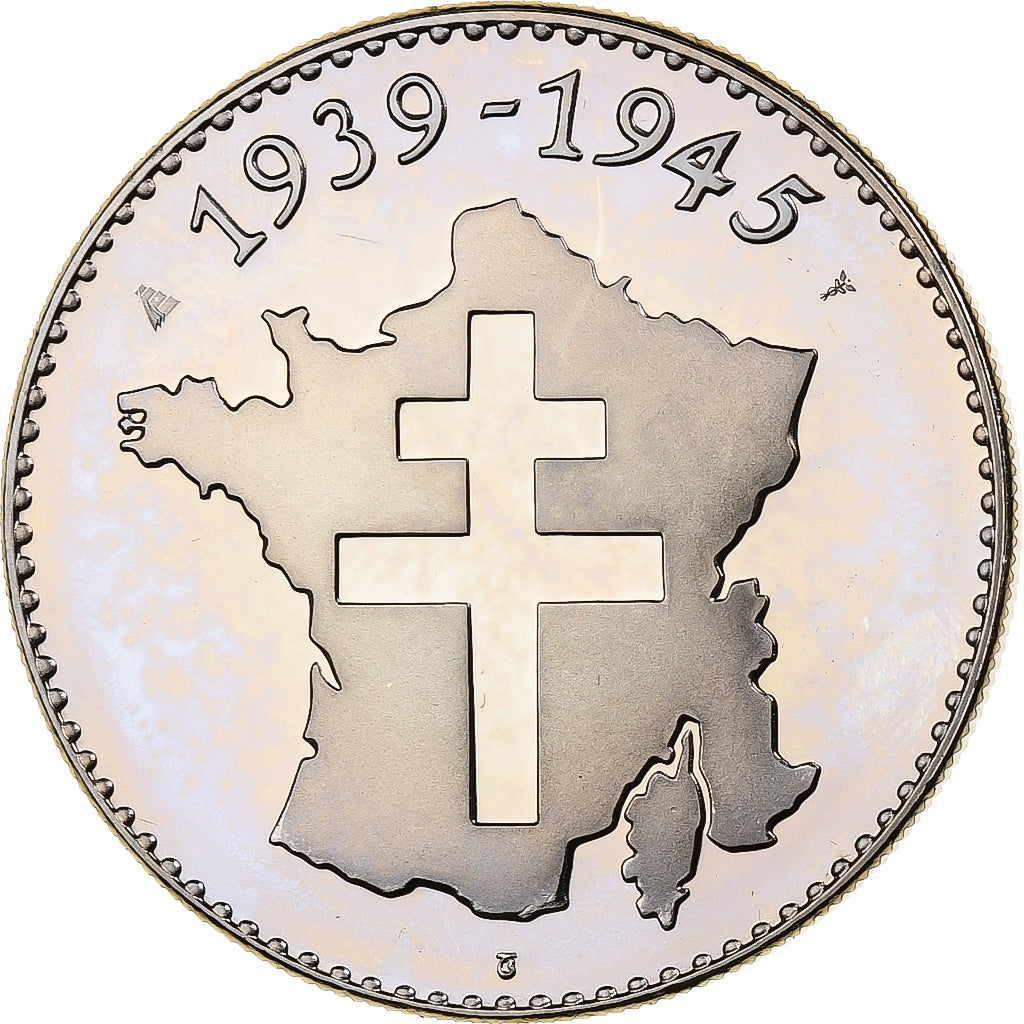 France, Medal, 1939-1945, Yalta, Utrecht, Copper-nickel, Proof, MS(65-70)