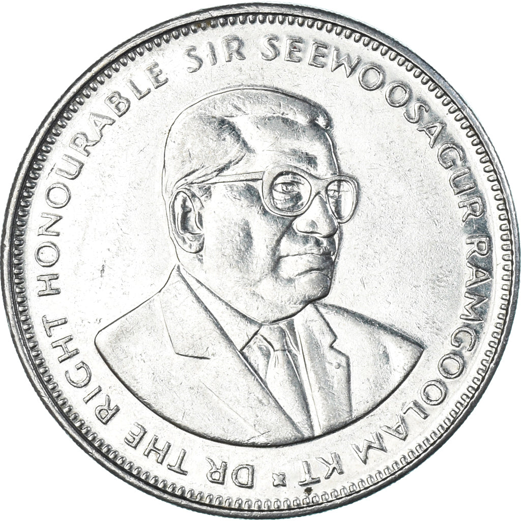 Coin, Mauritius, 5 Rupees, 2012