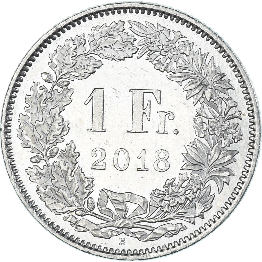 Moneda, Suiza, Franc, 2018
