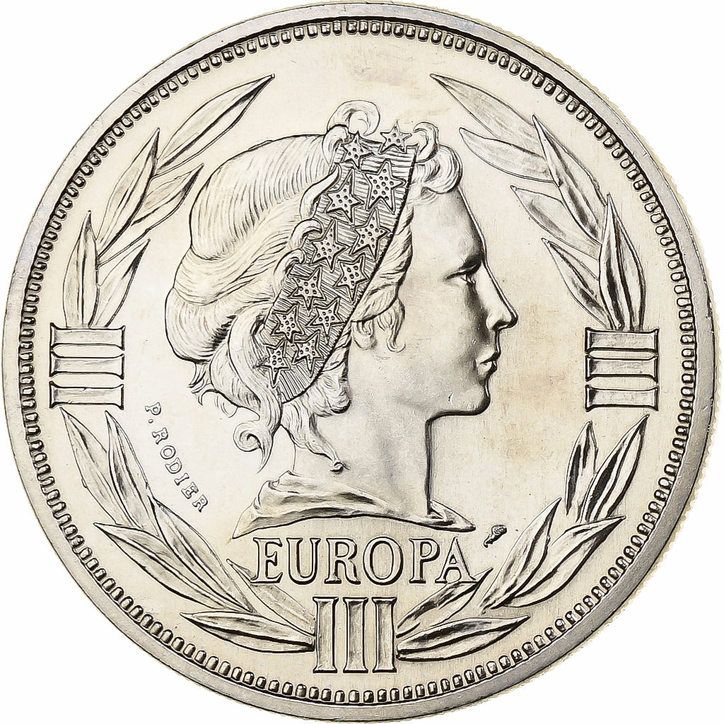 France, Medal, Ecu Europa, 1994, MDP, Copper-nickel, Rodier, MS(63)