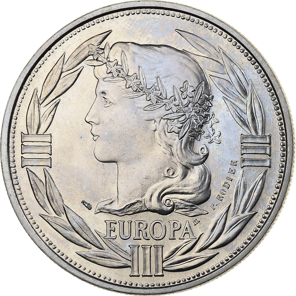 France, Medal, Ecu Europa, 1993, MDP, Copper-nickel, Rodier, MS(63)