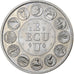 France, Medal, Ecu Europa, 1990, MDP, Copper-nickel, Rodier, MS(63)