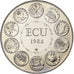 Francia, medaglia, Ecu Europa, 1984, MDP, Rame-nichel, Rodier, SPL
