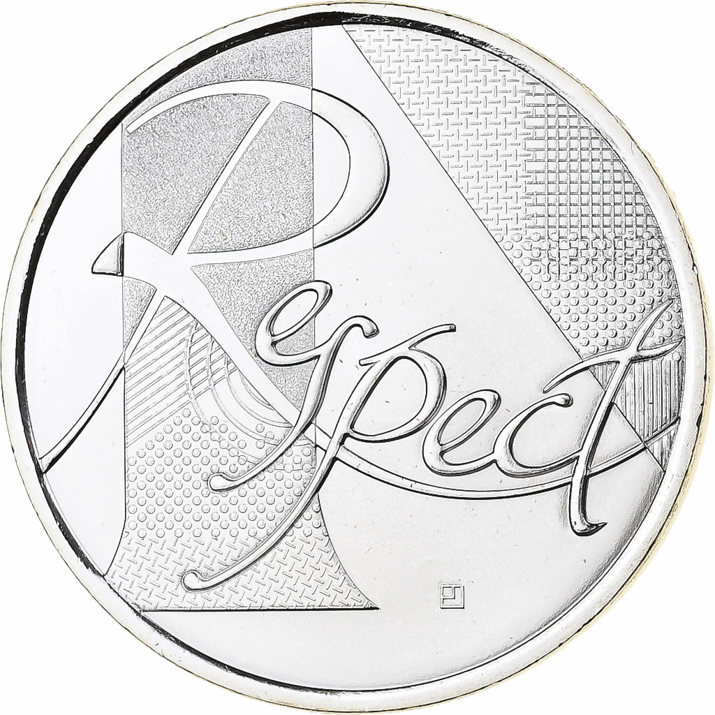 France, 25 Euro, Respect, 2013, MDP, Silver, MS(65-70)
