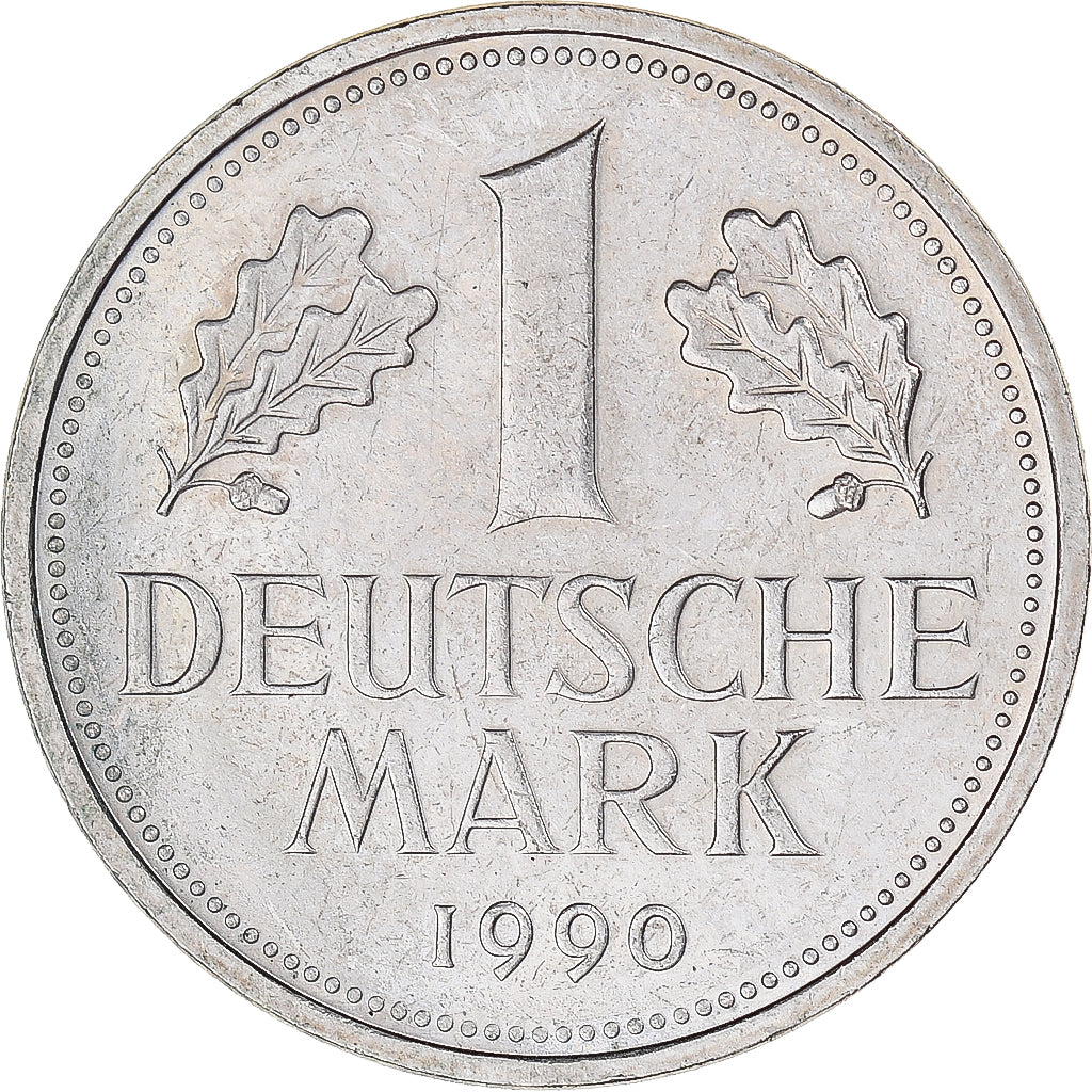 Monnaie, Allemagne, Mark, 1990