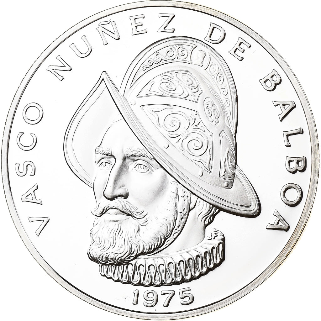 Panama, Balboa, 1975, Franklin Mint, PP, Silber, STGL