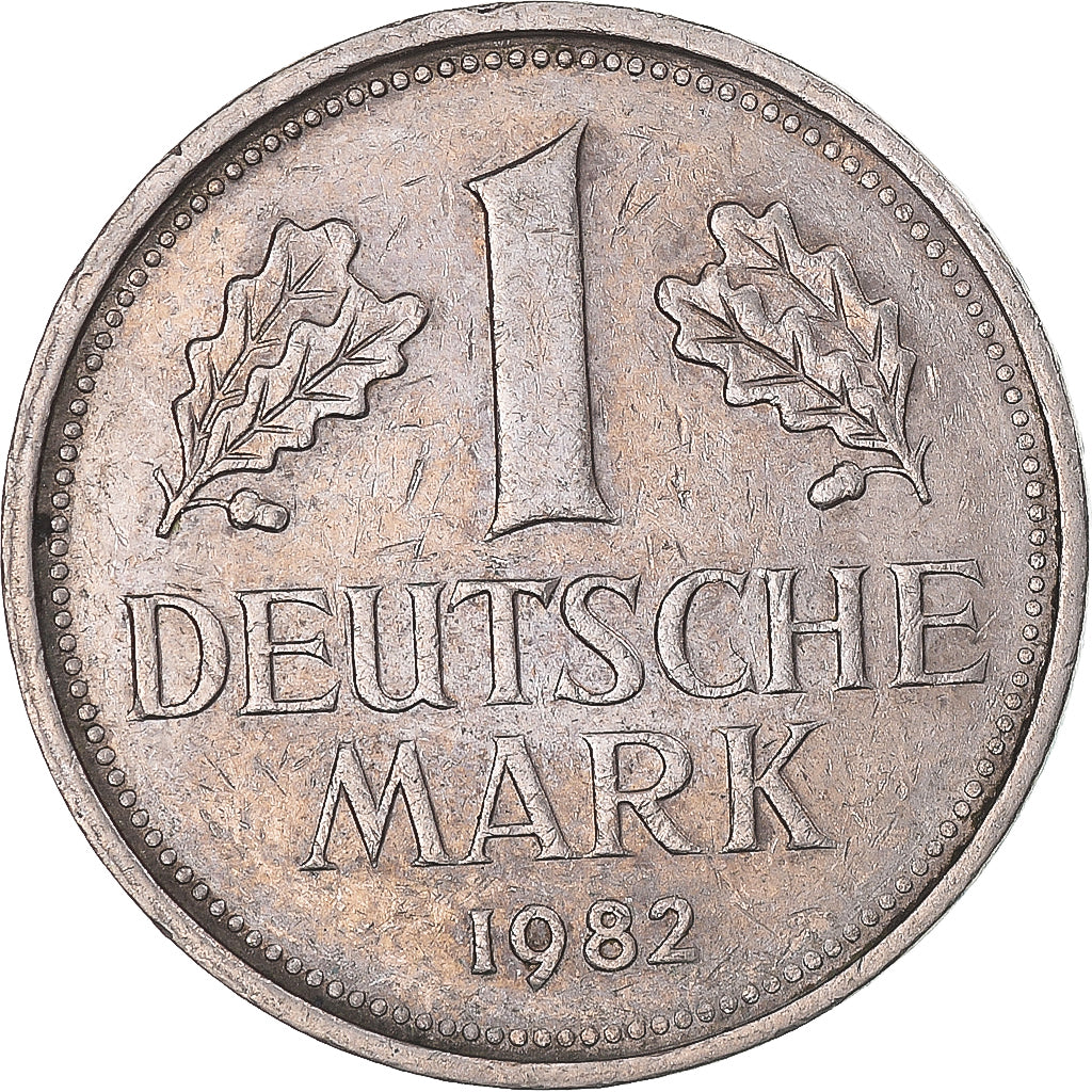 Coin, Germany, Mark, 1982