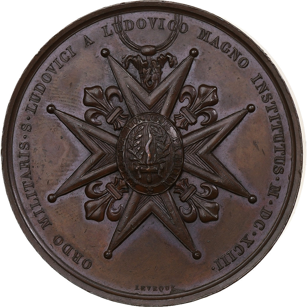 Frankreich, Medaille, Ordre Militaire de Saint Louis, Kupfer, Gayrard/Leveque