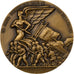 Frankreich, Medaille, Les alliés débarquent dans le midi de la France, Bronze