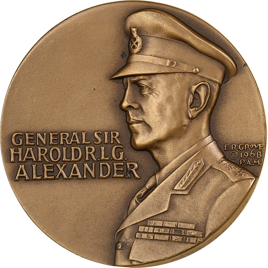 États-Unis, Médaille, Harold R.L.G. Alexander, Fin de la Campagne d'Afrique
