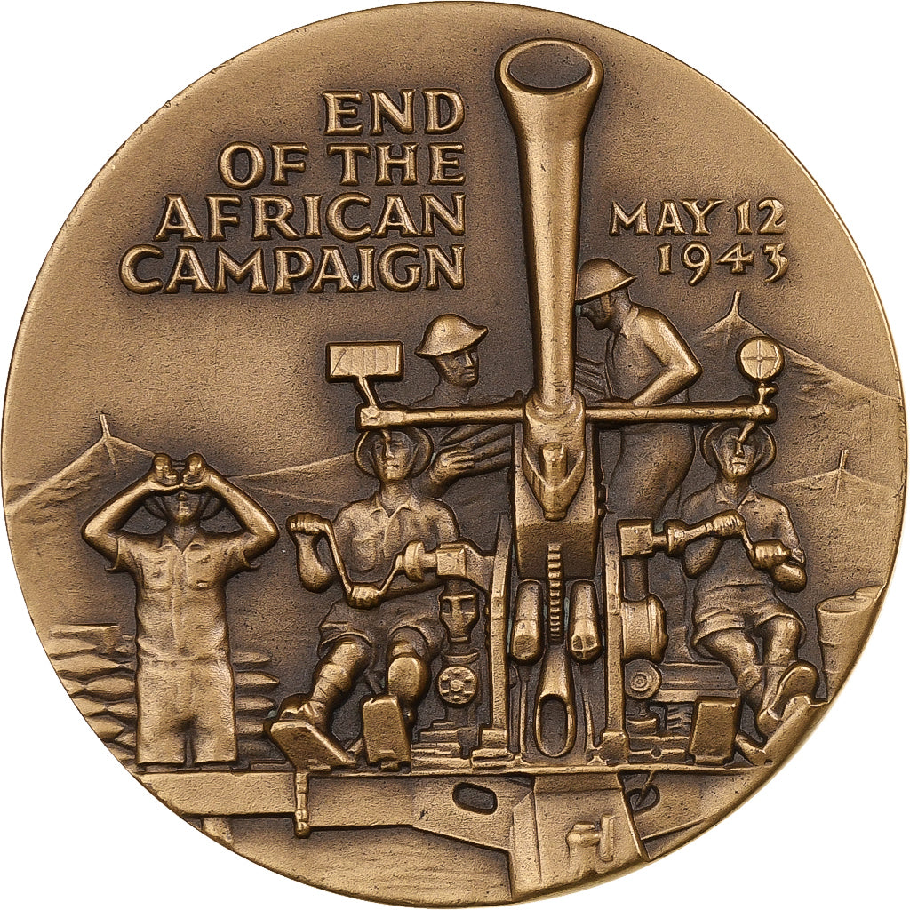 États-Unis, Médaille, Harold R.L.G. Alexander, Fin de la Campagne d'Afrique