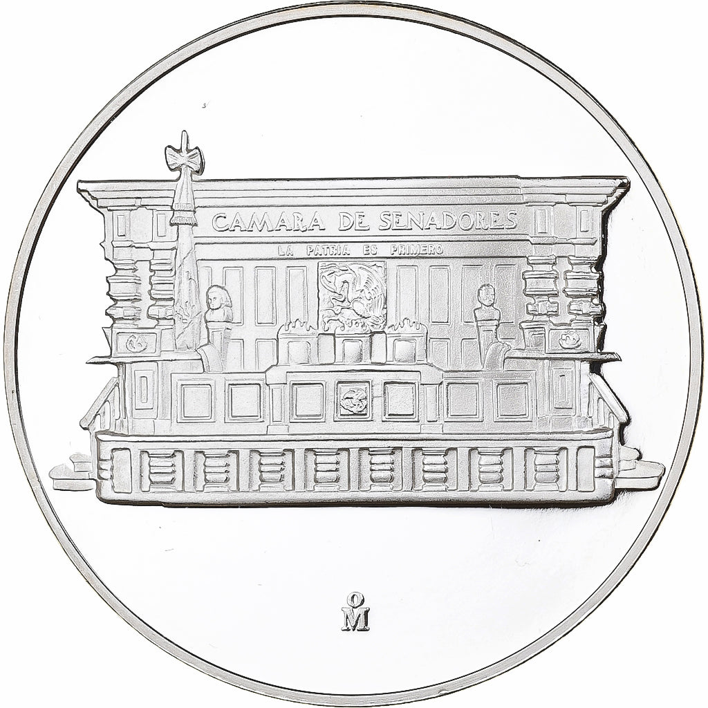Mexico, Medal, Senado de la Republica, Mexico, Silver, Proof, MS(65-70)