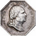Francia, ficha, Louis XVIII, Compagnie d’assurance du Havre, 1816, Argento