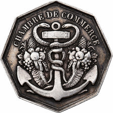 Frankrijk, Token, Chambre de Commerce, Havre de Grace, Zilver, Barre, PR