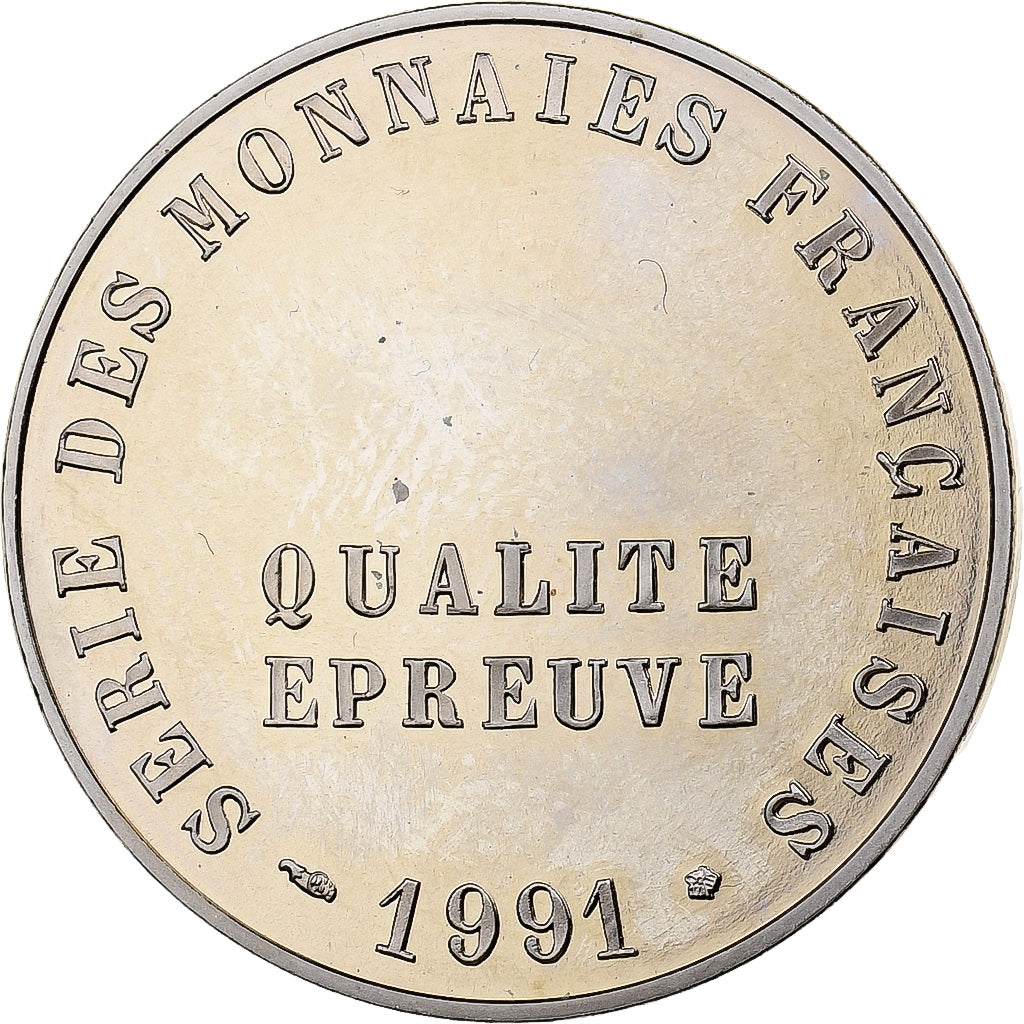 Francia, Module 20 Francs, Série des monnaies françaises, 1991, MDP, Prueba