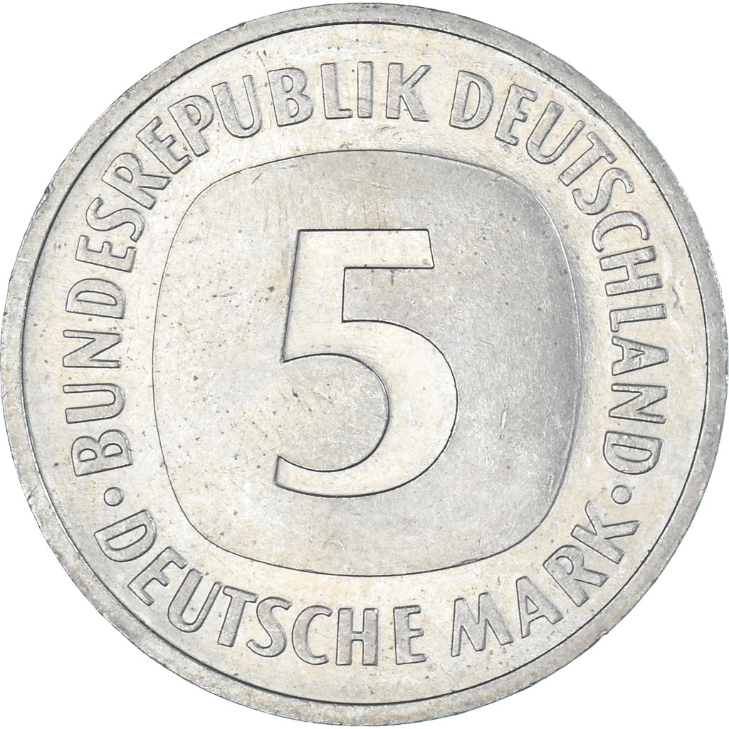Coin, Germany, 5 Mark, 1989
