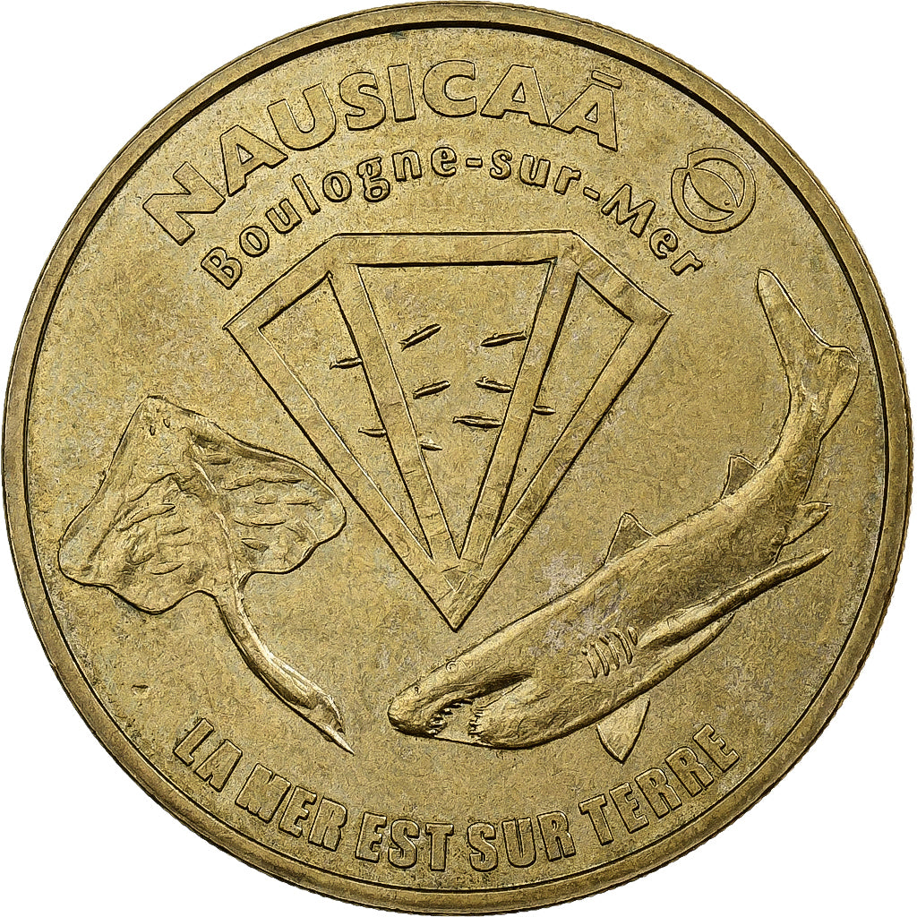 Frankreich, Medaille, Boulogne-sur-Mer, Nausicaa, 1996-1998, MDP, Copper-nickel