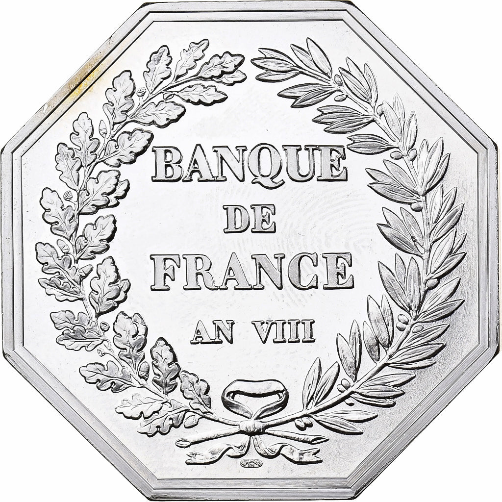 France, Medal, 200 years of Banque de France, Silver, Dumarest, Proof, MS(60-62)