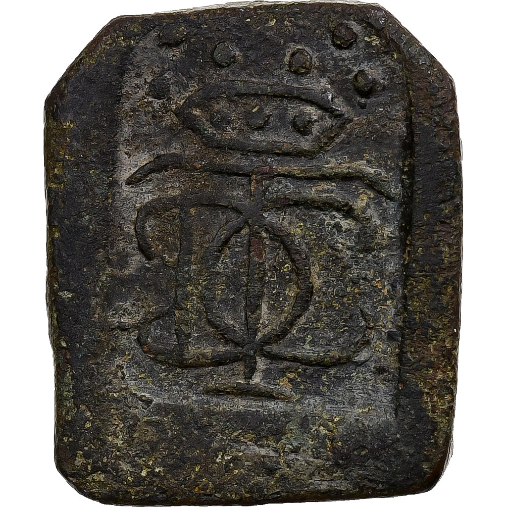 France, Token, Mines de Fresnes, Bronze, VF(30-35)