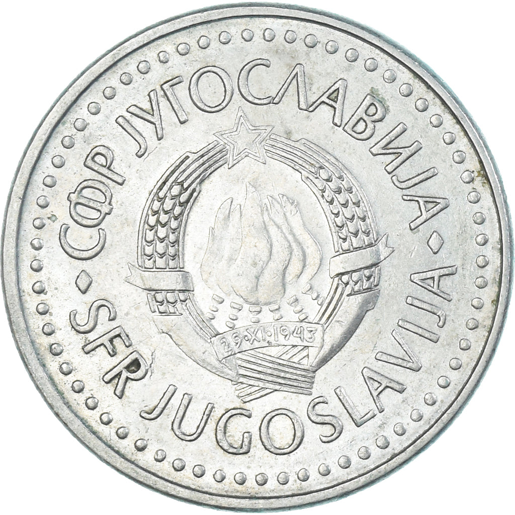 Monnaie, Yougoslavie, 50 Dinara, 1988