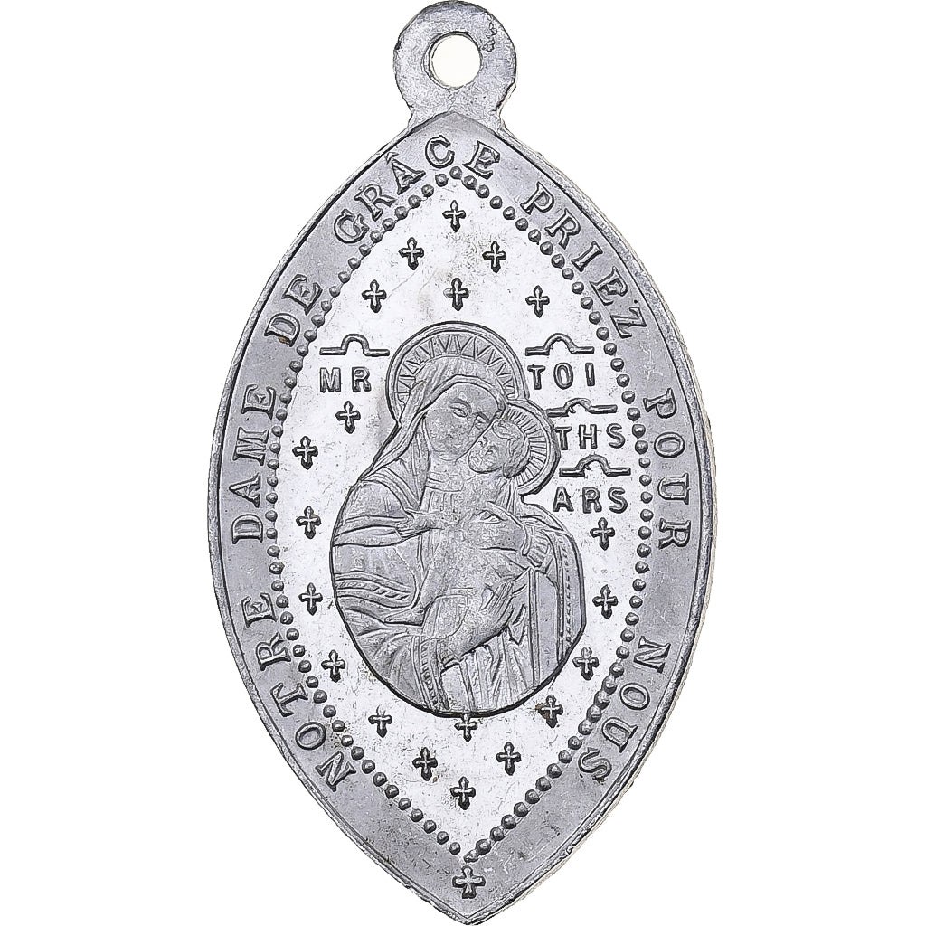 Frankreich, Medaille, Pèlerinage du Diocèse de Cambrai, Aluminium, VZ