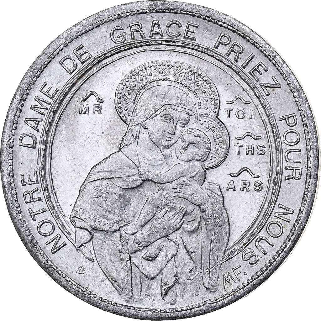 Frankreich, Medaille, Sainte Cécile, Notre-Dame-de-Grace, Aluminium, VZ