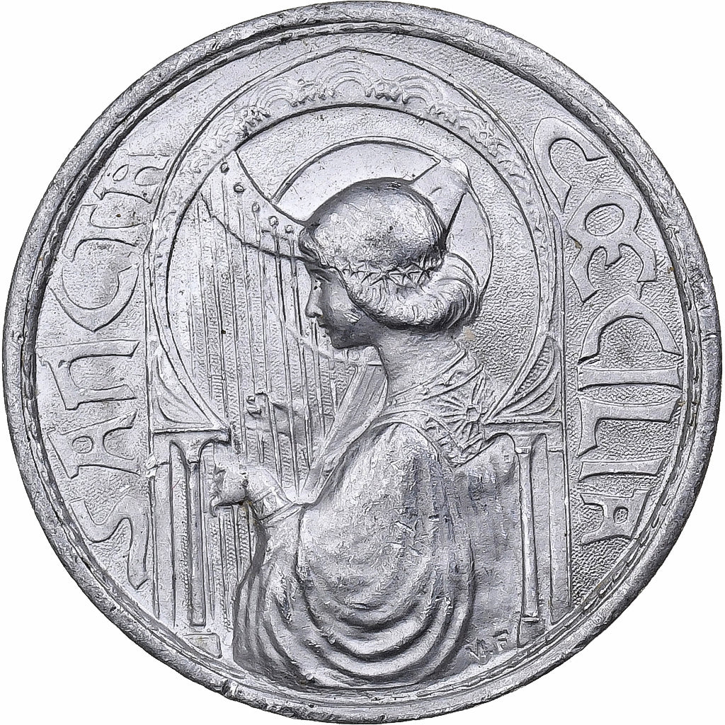 Frankreich, Medaille, Sainte Cécile, Notre-Dame-de-Grace, Aluminium, VZ