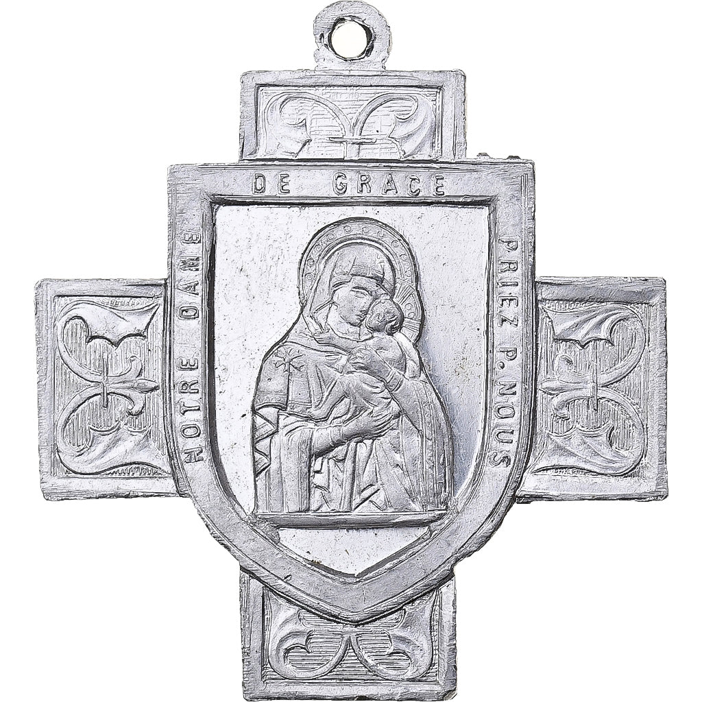 Frankrijk, Medaille, Pèlerinage du diocèse de Cambrai à Lourdes, 1912