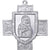 France, Medal, Pèlerinage du diocèse de Cambrai à Lourdes, 1912, Aluminium