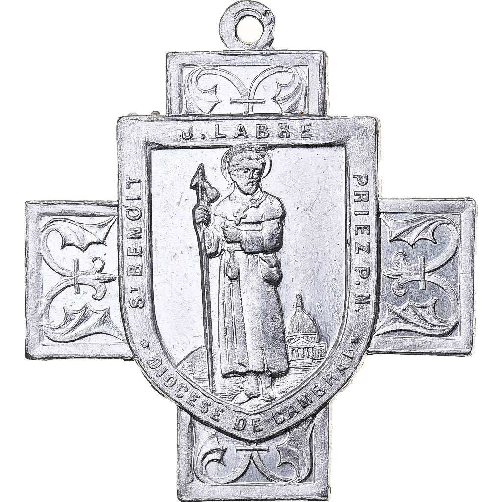 Frankrijk, Medaille, Pèlerinage du diocèse de Cambrai à Lourdes, 1912