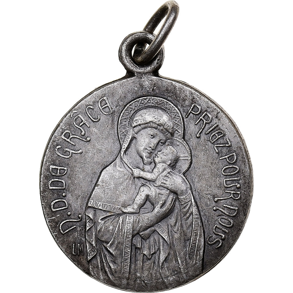 France, Medal, Notre-Dame-de-Grace, Cambrai, Cupronickel, AU(55-58)