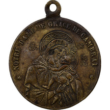 França, medalha, Couronnement Notre-Dame de Grâce, 1894, Latão, AU(55-58)