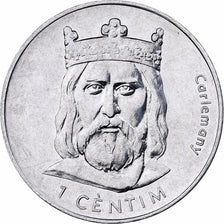 Andorra, Centim, Charlemagne, 2002, Kremnica, Alluminio, SPL