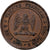 França, Monnaie satirique, Napoléon III, 1870, Bronze, AU(55-58)