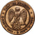 Francia, Monnaie satirique, Napoléon III, 1870, Bronzo, SPL-