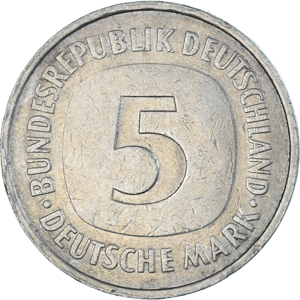 Coin, Germany, 5 Mark, 1977