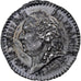 France, Quinaire, Louis XVIII & Henri IV, Silver, Dubois, AU(55-58)