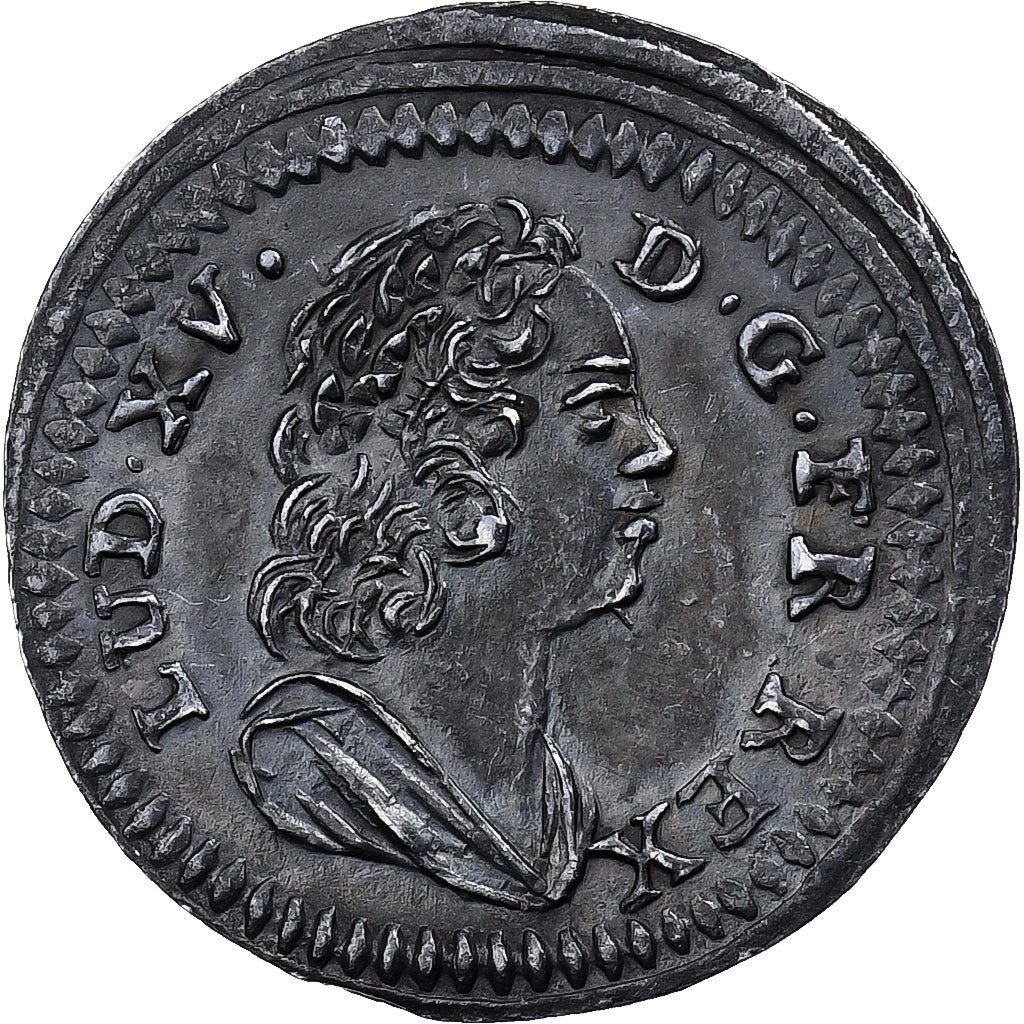 Frankreich, betaalpenning, Louis XV, Rechenpfennig, Silber, VZ