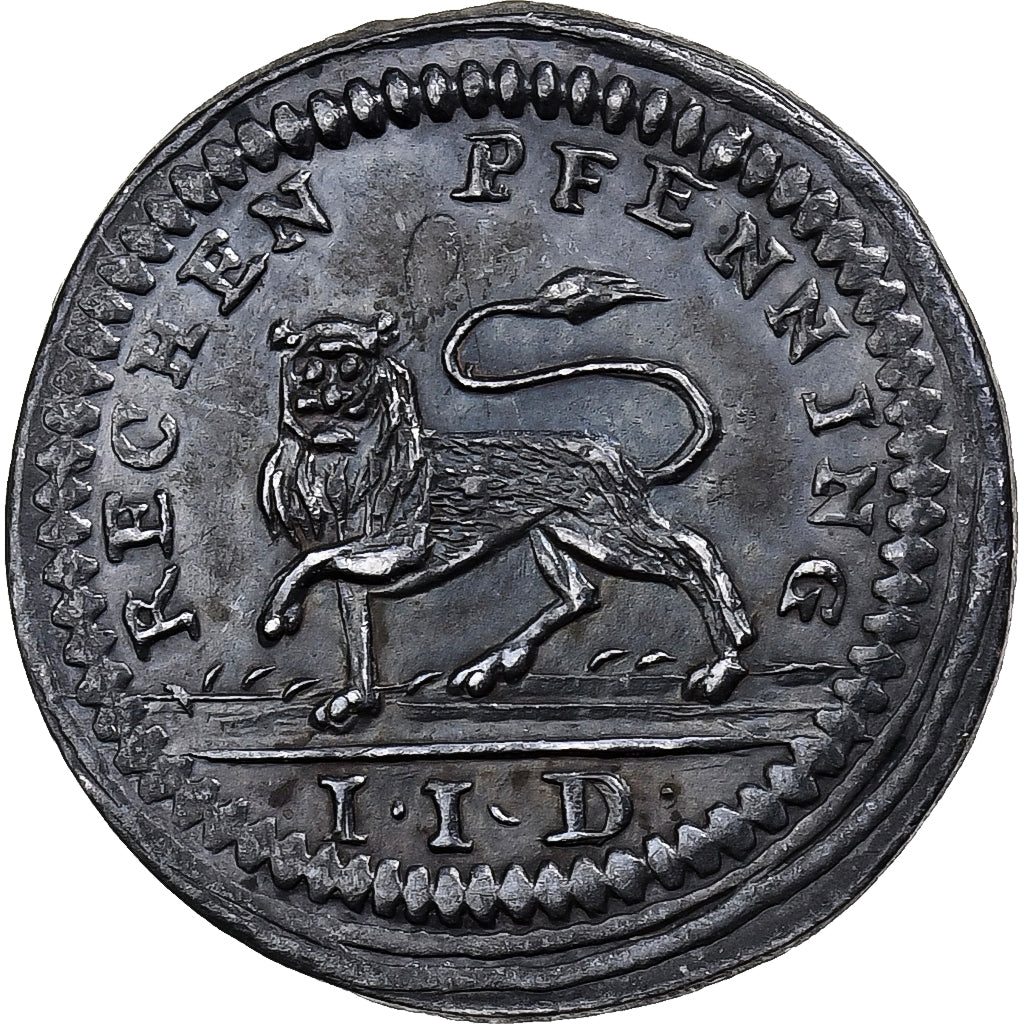 Frankreich, betaalpenning, Louis XV, Rechenpfennig, Silber, VZ