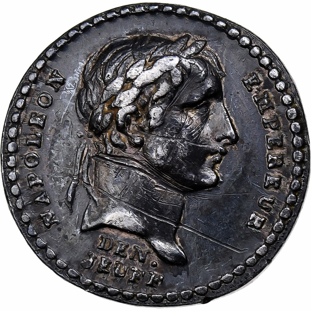 France, Medal, Napoleon I, Le Sénat et le Peuple, An XIII, Billon, Denon