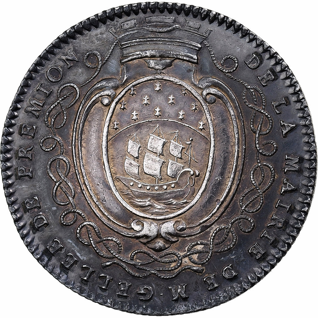 Frankreich, betaalpenning, Gelée de Premion, 1754, Silber, SS+