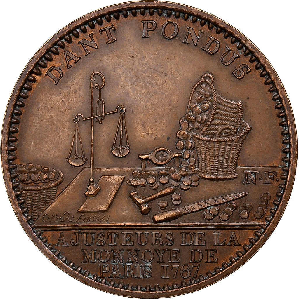 Frankreich, Medaille, Magasin de la Monnaie de Paris, MDP, Bronze, VZ