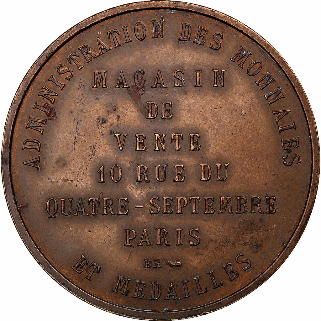 Frankreich, Medaille, Magasin de la Monnaie de Paris, MDP, Bronze, VZ
