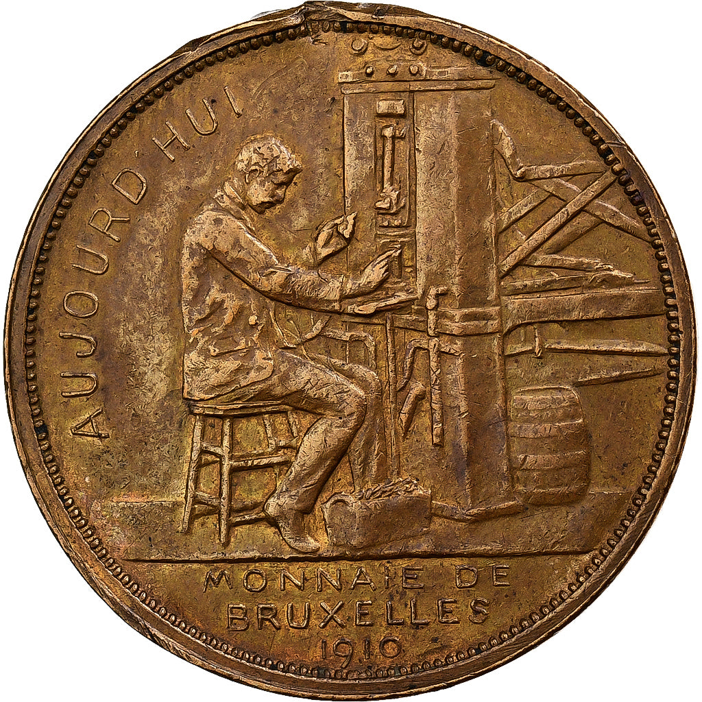 Belgio, ficha, Brussels International 1910, 1910, Ottone, Michaux, BB